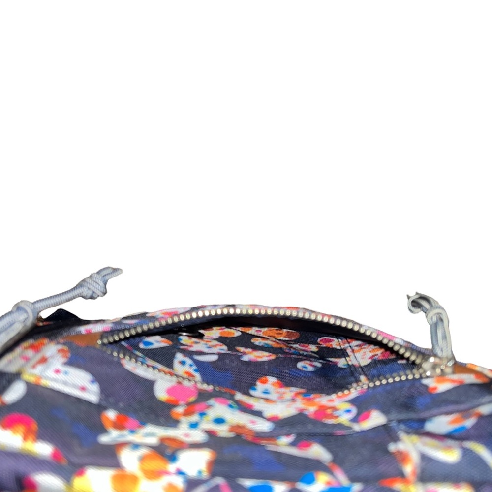 Vera Bradley Navy Blue Floral Crossbody Bag - Picture 7 of 16